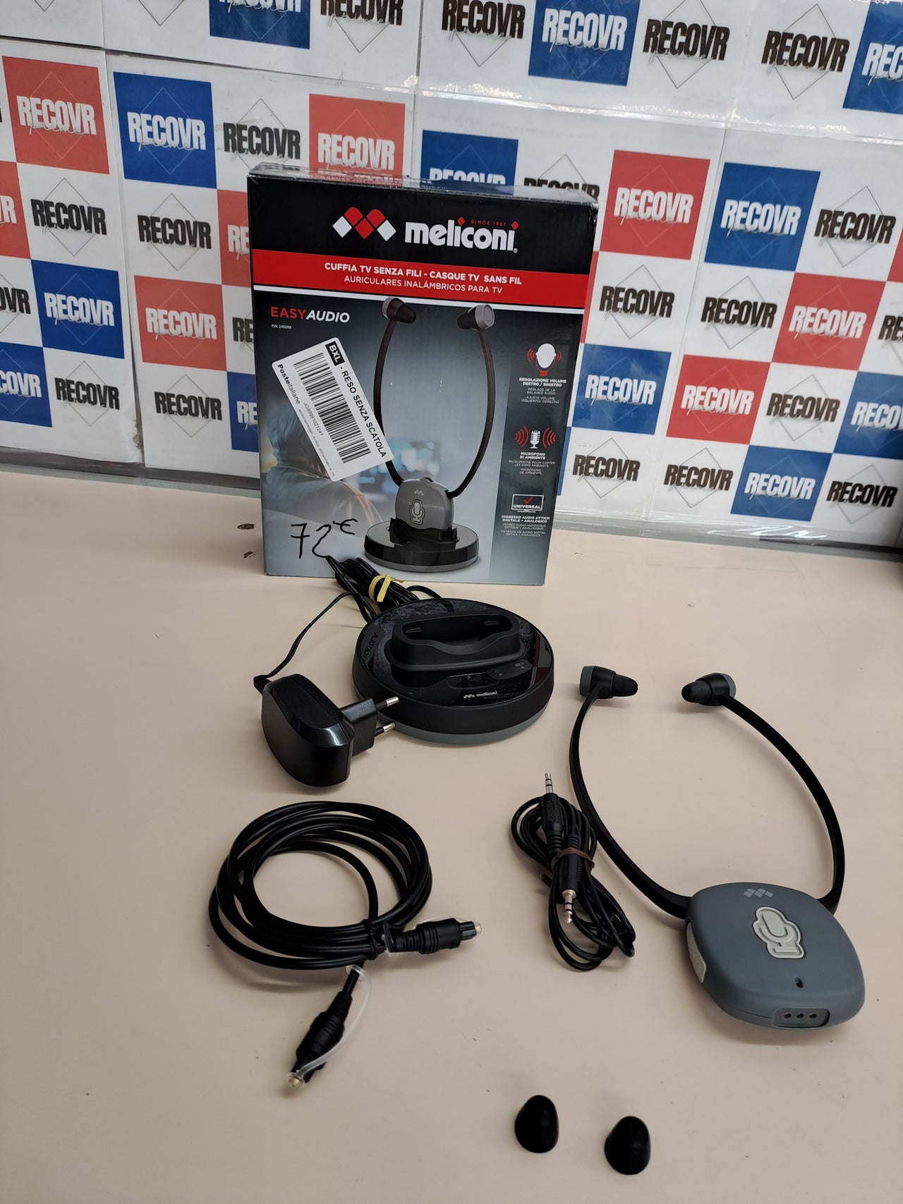 Auriculares TV Meliconi EasyAudio Inalámbricos