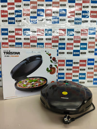 Pizzera eléctrica 30cm 1450W antiadherente Tristar