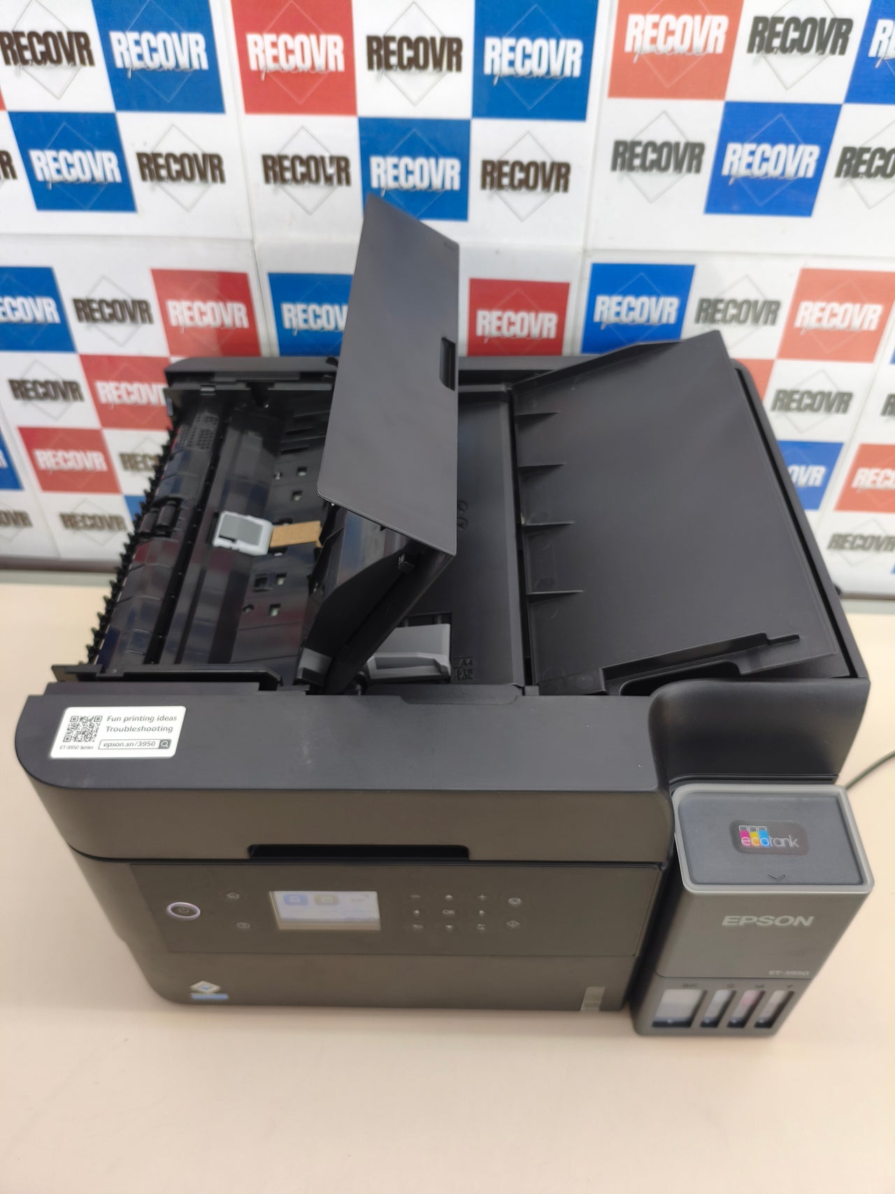 Impresora Epson EcoTank ET-3950 con depósito de tinta Wi-Fi A4 con dúplex y ADF 30 hojas