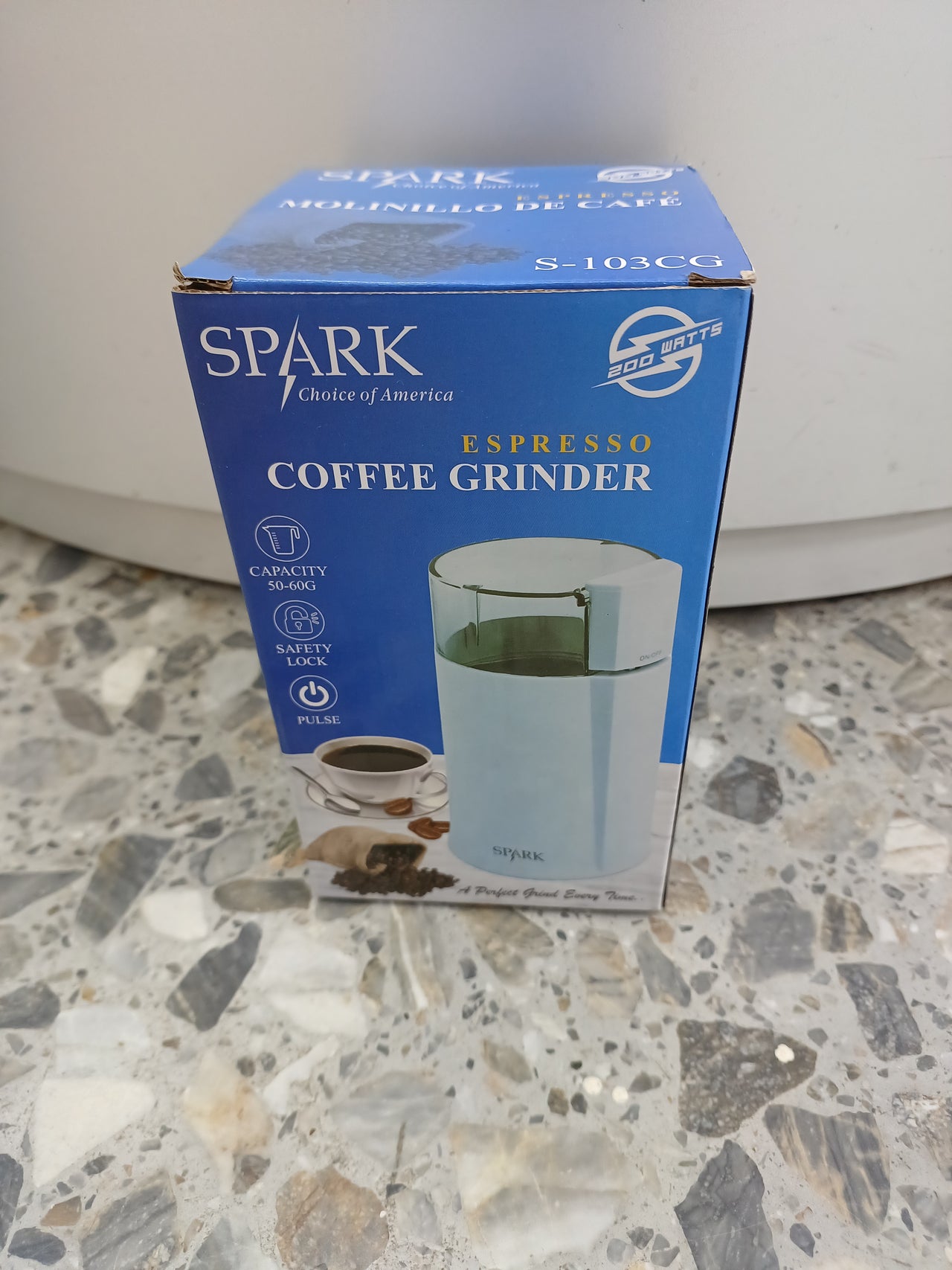 Molinillo de Café 50-60g 200W Spark