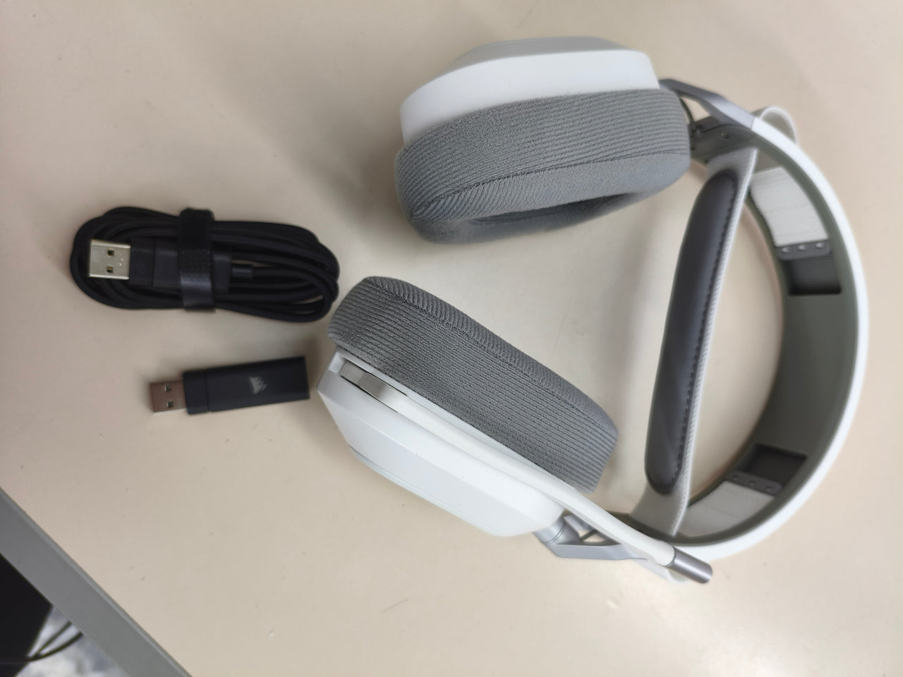 Auriculares gaming Bluetooth blancos Corsair
