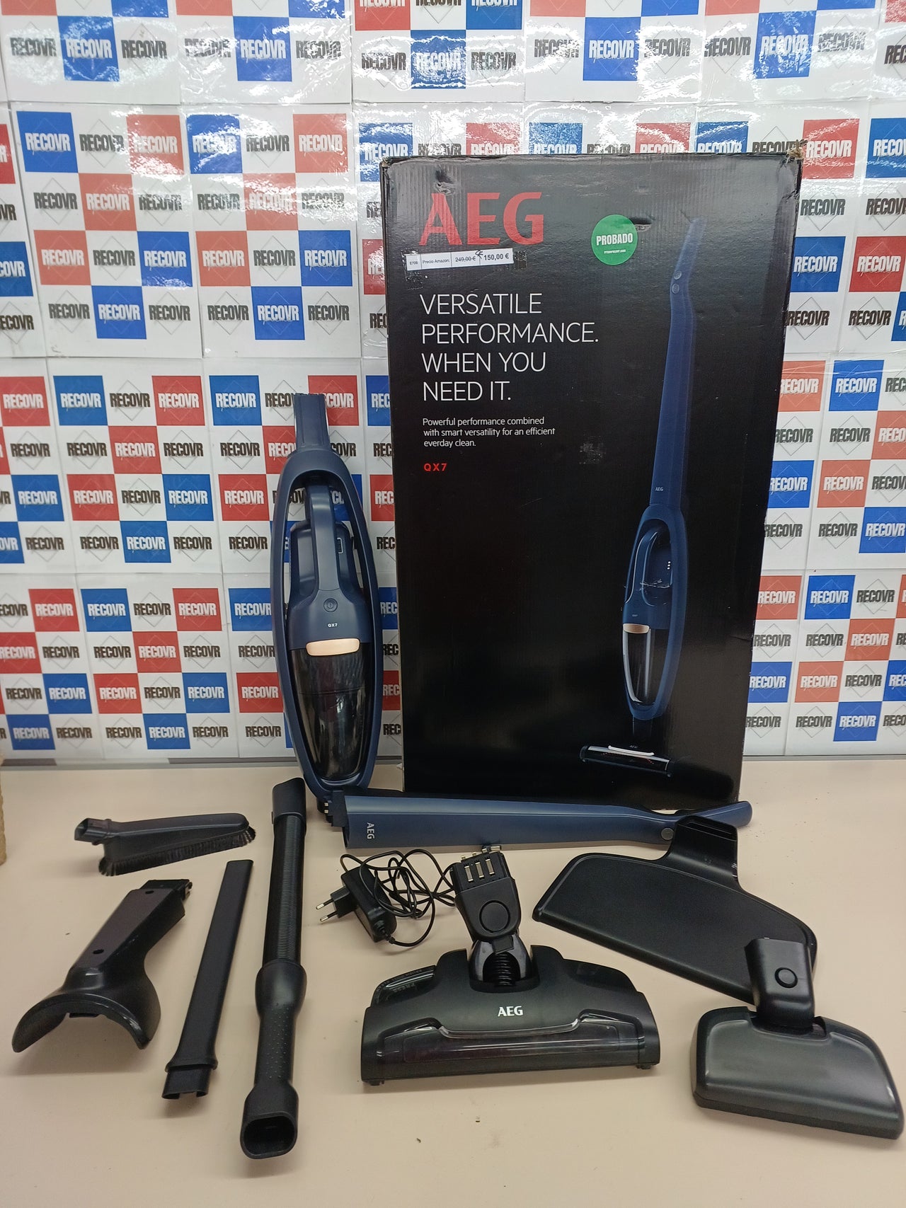Aspiradora sin cable 21,6 V 50 min – AEG