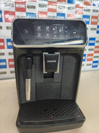 Cafetera espresso automática Philips Serie 2200 con espumador de leche