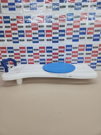 Tabla 360º 100 kg para bañera con asa, Océano, Marca española, Asiento Giratorio, ,De Agarre, Adultos, Baño, Blanco y Azul Mobiclinic