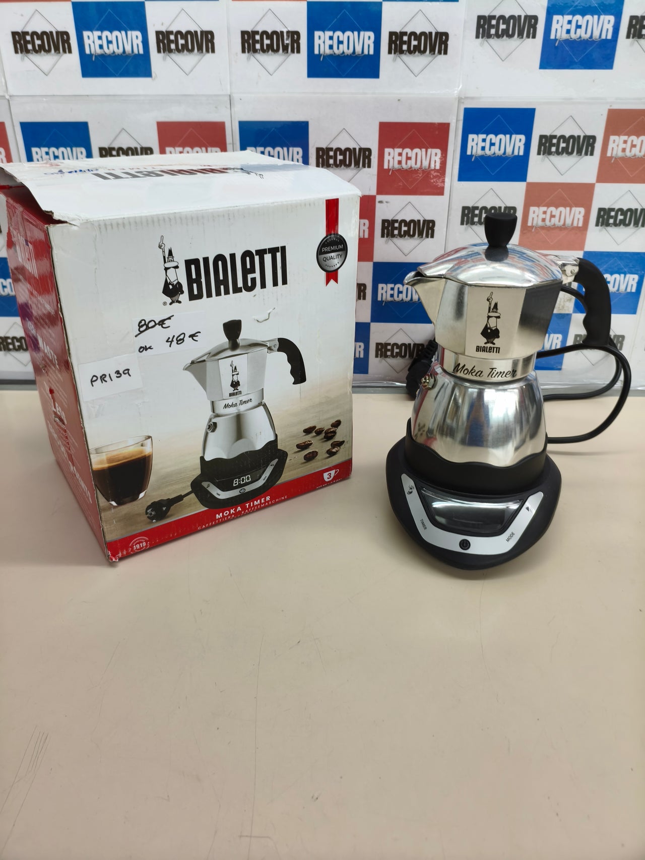 Cafetera eléctrica Bialetti Moka de 365 W