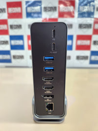 Estación USB-C 15 puertos con 4K y PD100W