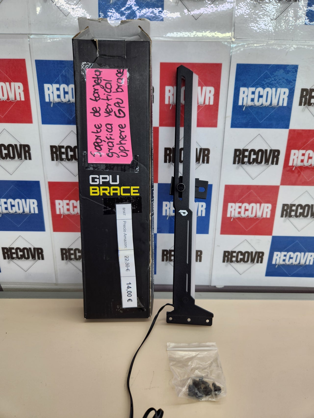Soporte de Tarjeta Gráfica Vertical ARGB LED Sync Ajustable