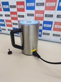 Espumador Leche Eléctrico 6 en 1, Espumador leche 350 ml  Leche Caliente y Chocolate, Espuma Caliente y Fría para Latte, Capuchinos, Macchiato, Acero Inoxidable Morpilot.