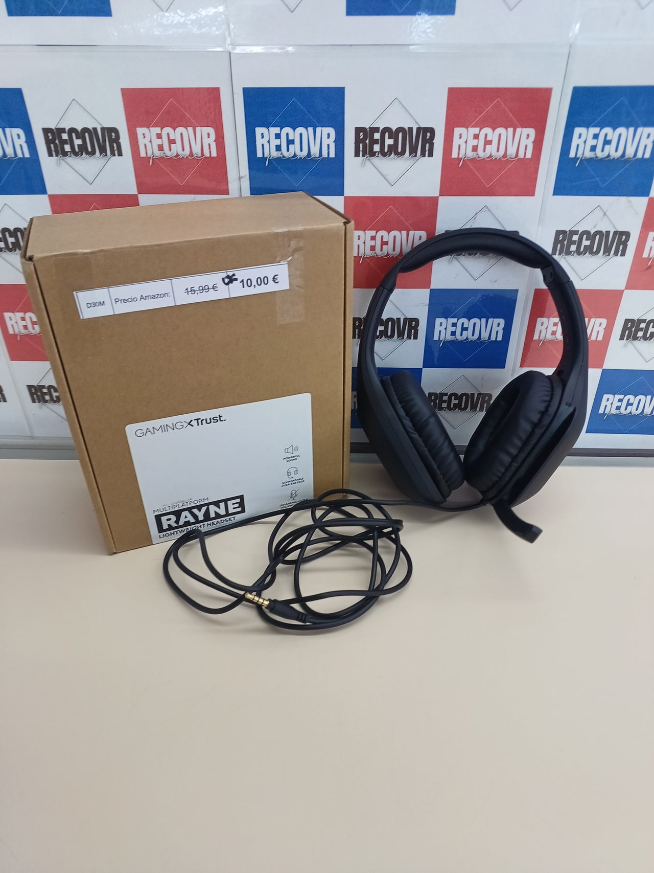 Auriculares gaming ligeros 50 mm con micrófono - Trust GXT 418 Rayne