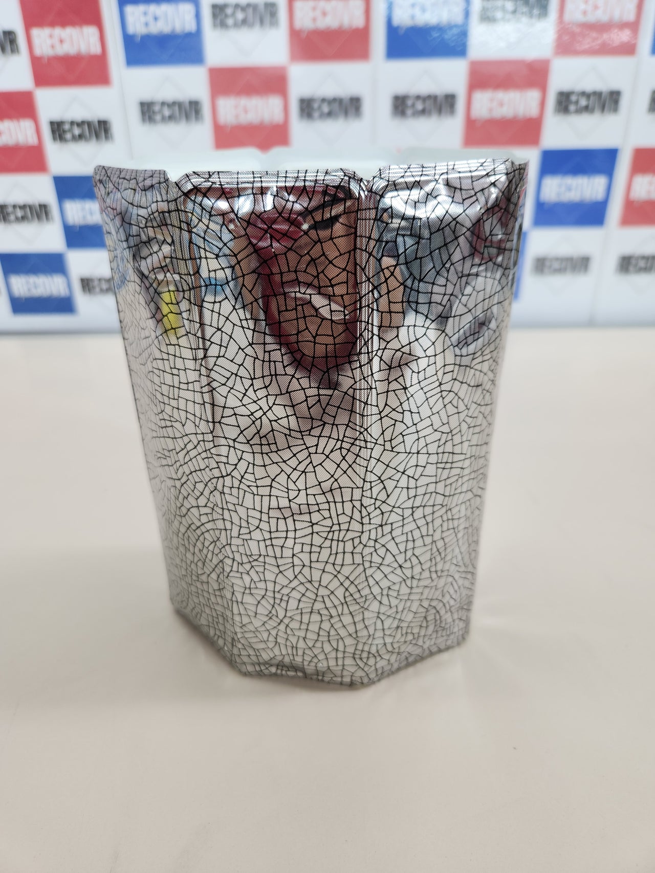 Enfriador de Vino Flexible - Funda Reutilizable en Color Plata para Enfriamiento Rápido de Botellas de Tamaño Estándar Vacu Vin
