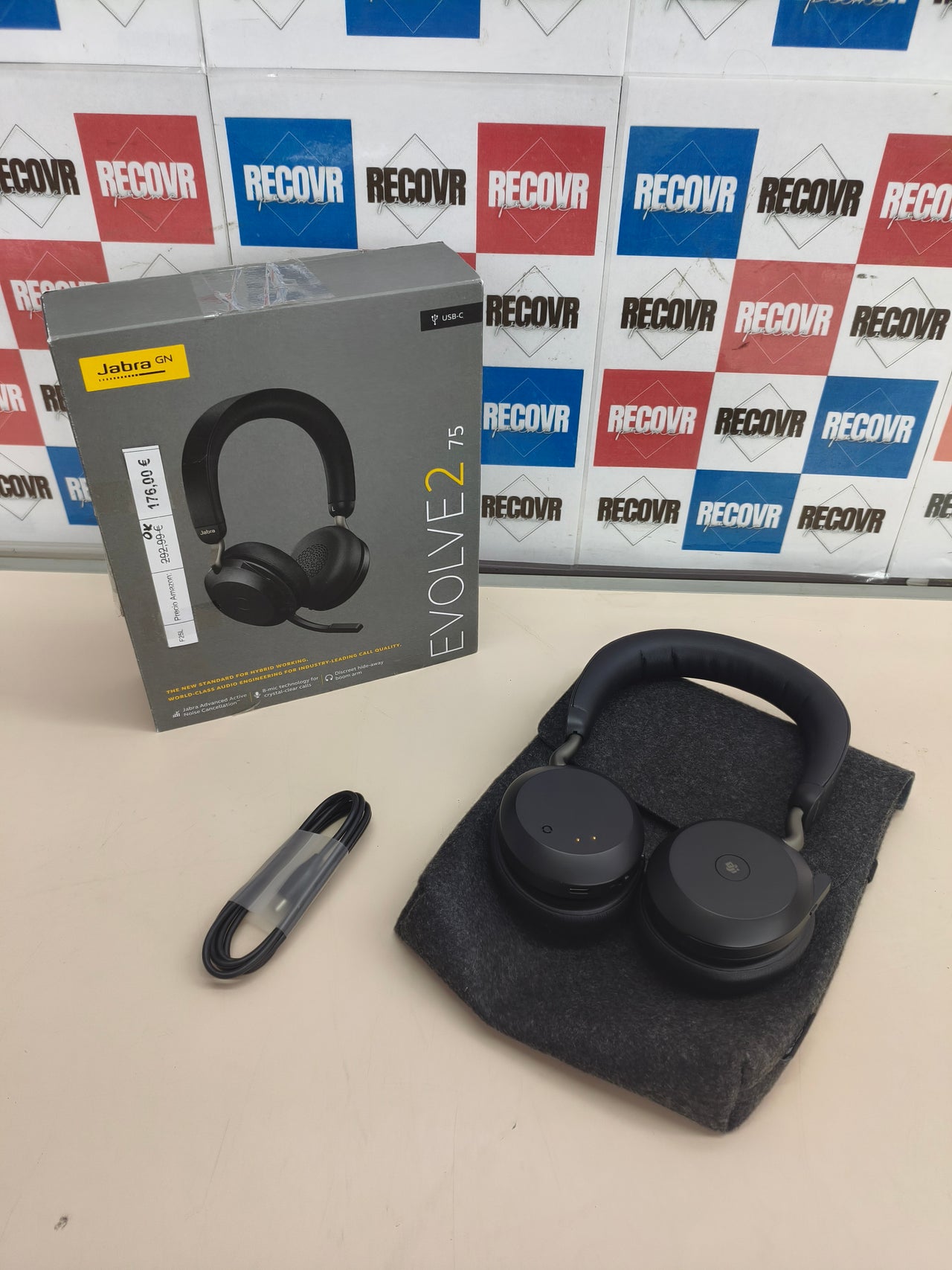 Jabra Evolve2 75 auriculares inalámbricos