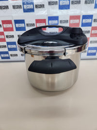 Olla a presión Royalty Line 8L 24cm acero inoxidable con tapa de seguridad y válvula limitadora RL-PS8L