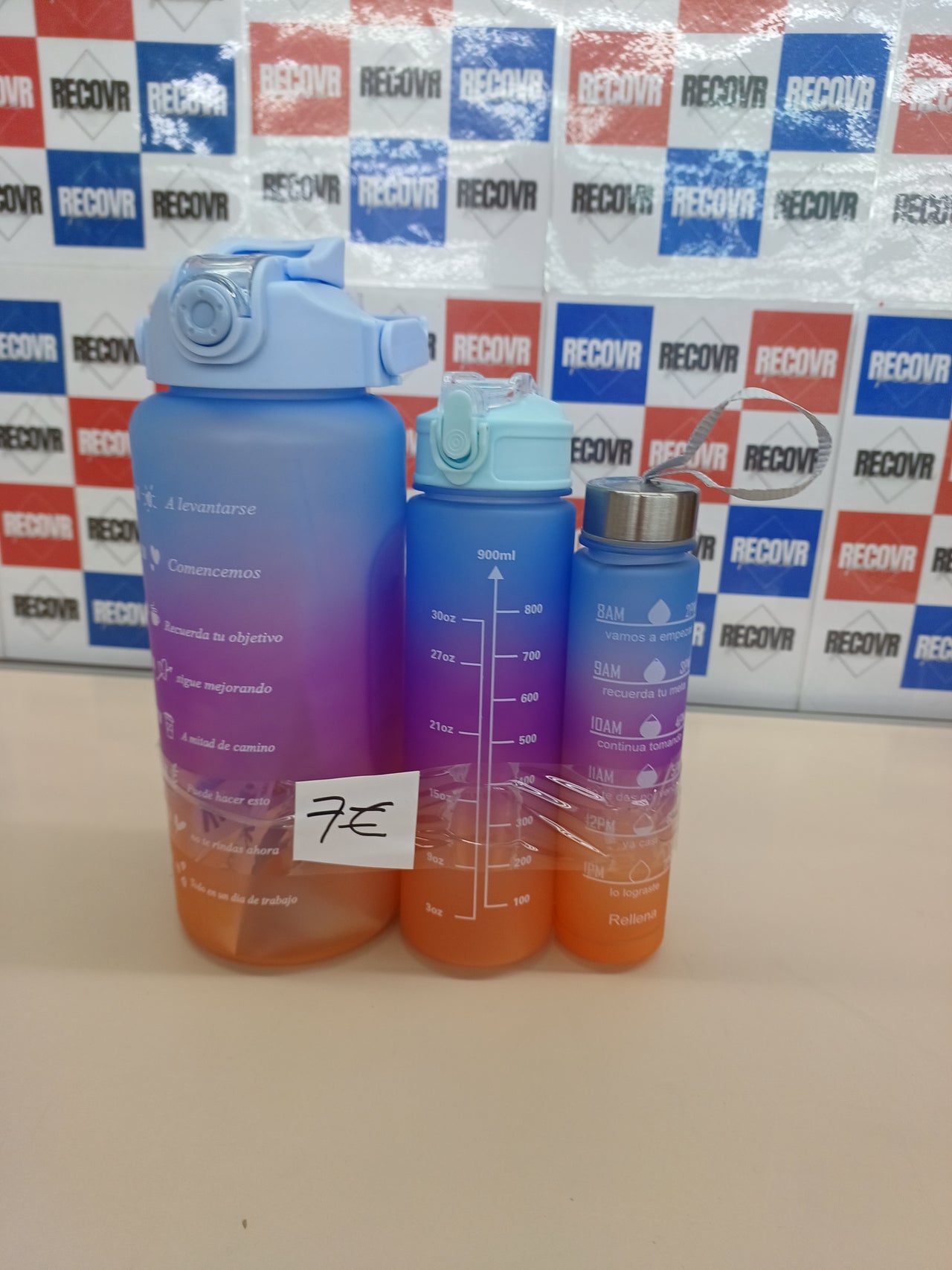 Botellas de Plástico Coloridas BC0305