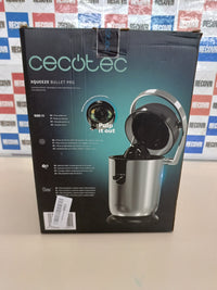 Exprimidor Cecotec Xqueeze Bullet Pro 600W