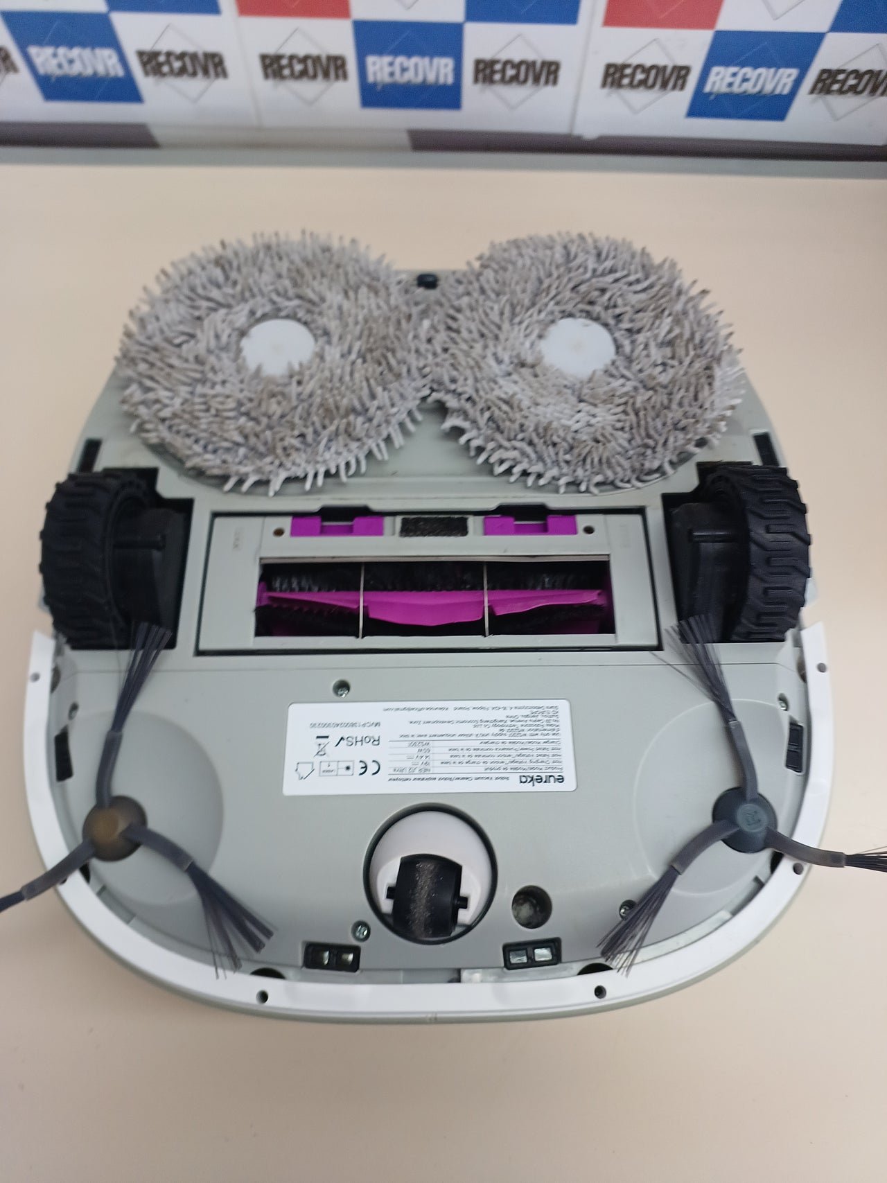 Robot aspirador fregasuelos 5000Pa LiDAR usado - EUREKA