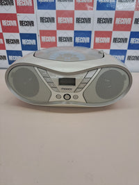 Reproductor de CD portátil con radio FM y USB