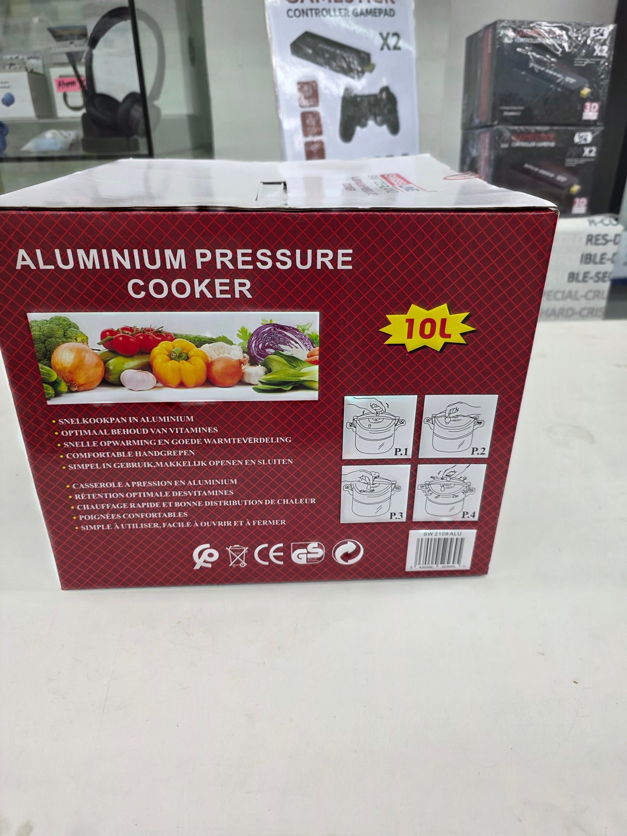 Olla presión 10L, SW2109 ALU