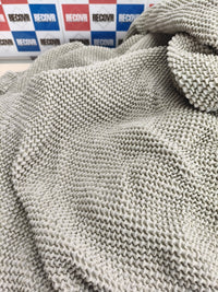 Funda elástica  gris claro jacquard algodón