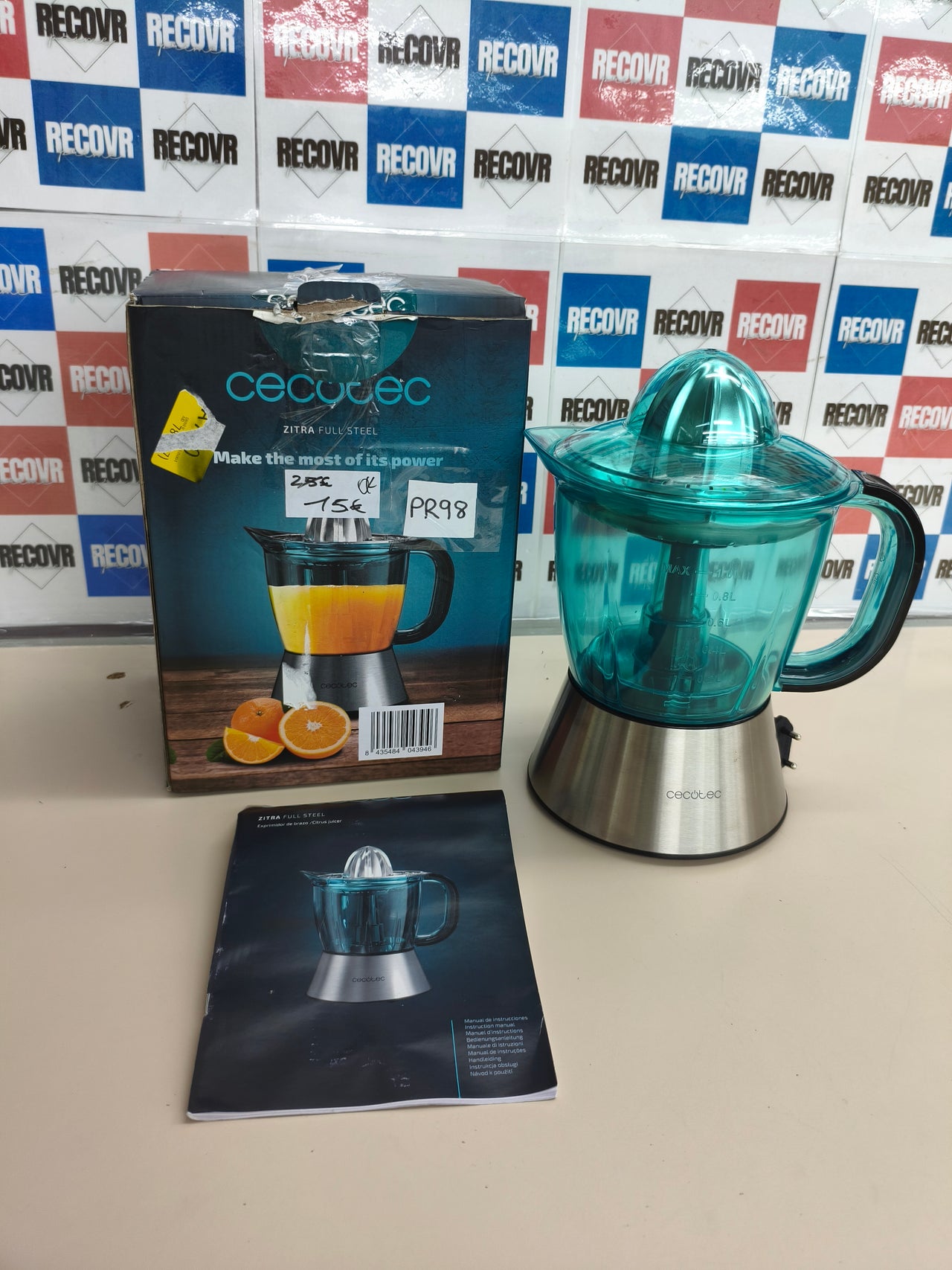 Exprimidor Cecotec 1L