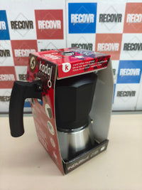 Cafetera Italiana INDU Black 6 tazas