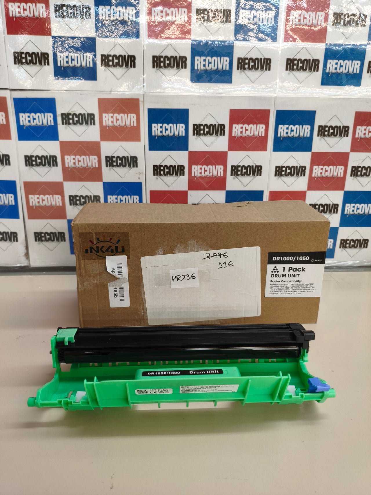 Tóner DR1000/1050, 1 unidad  color negro
