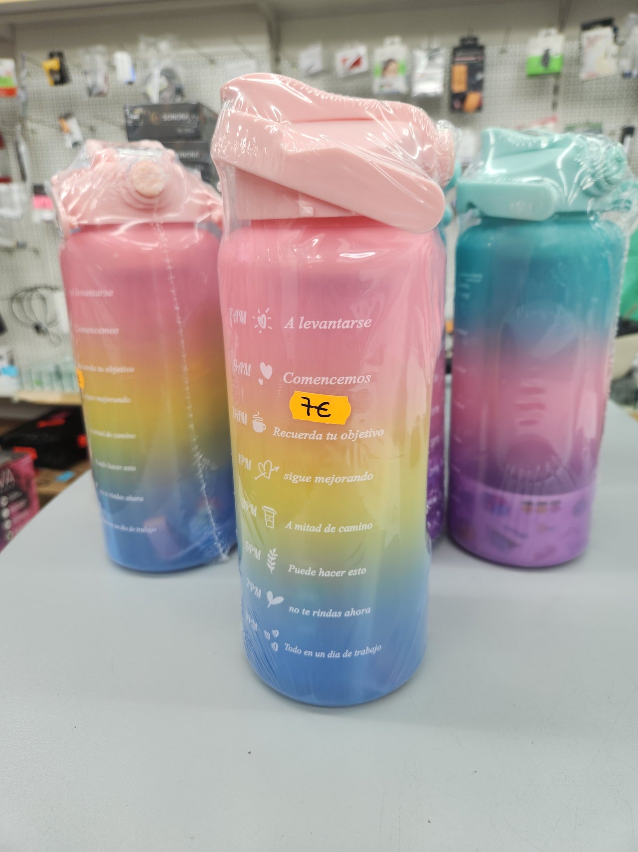 Botellas de Plástico Coloridas BC0305