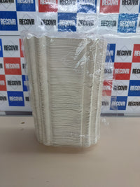 Cuencos de cartón de 17 x 10,5 x 3 cm, 250UND Vivopack