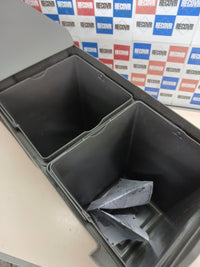 Cubos reciclaje bajo fregadero 2x14L EMUCA