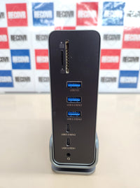 Estación USB-C 15 puertos con 4K y PD100W