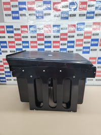 Cubo de Basura 2 Compartimentos, Papelera Cocina Extraíble Bajo Fregadero, 2x15 L, 35,1 x 34,3 x 48 cm, Negro Relaxdays