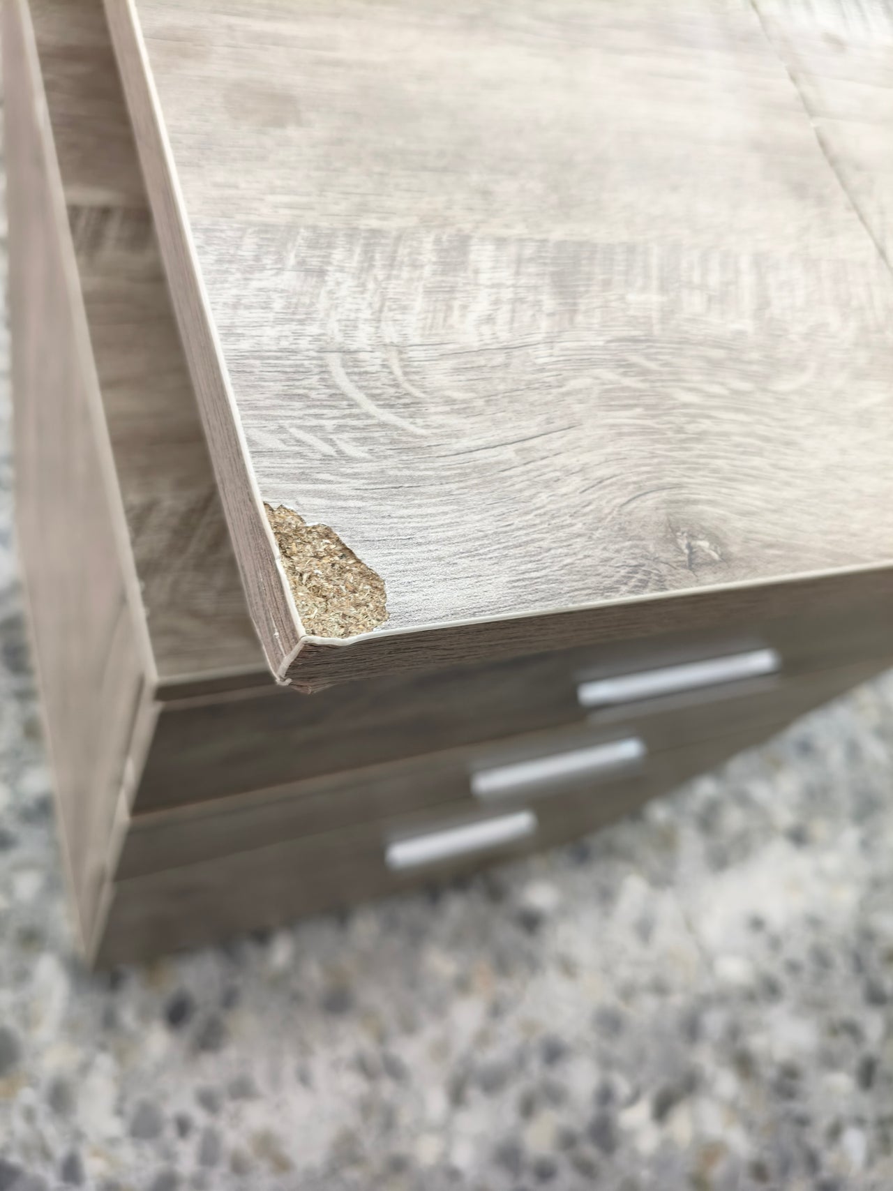 Escritorio BAKAJI 120x50 cm roble