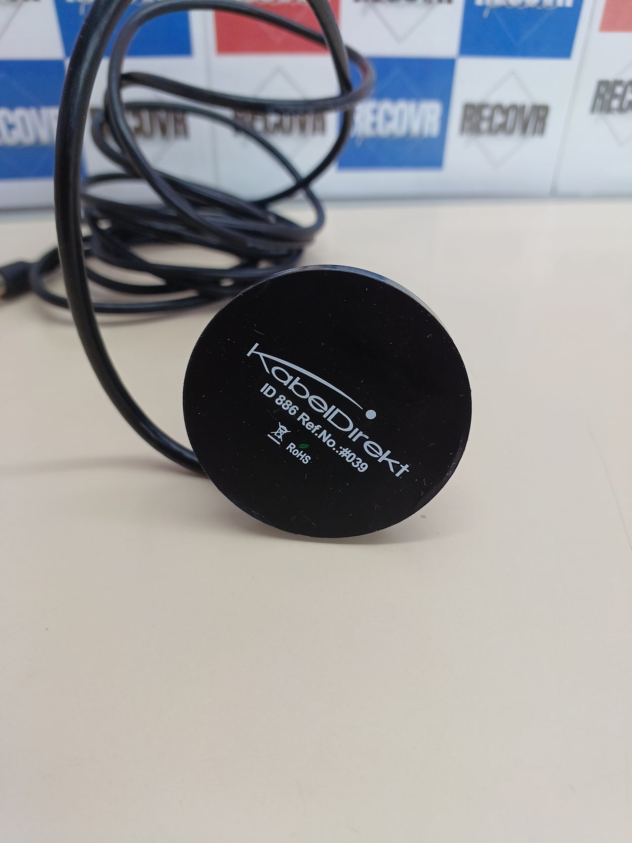 Antena KabelDirekt DVB-T2/DVB-T con Base Magnética