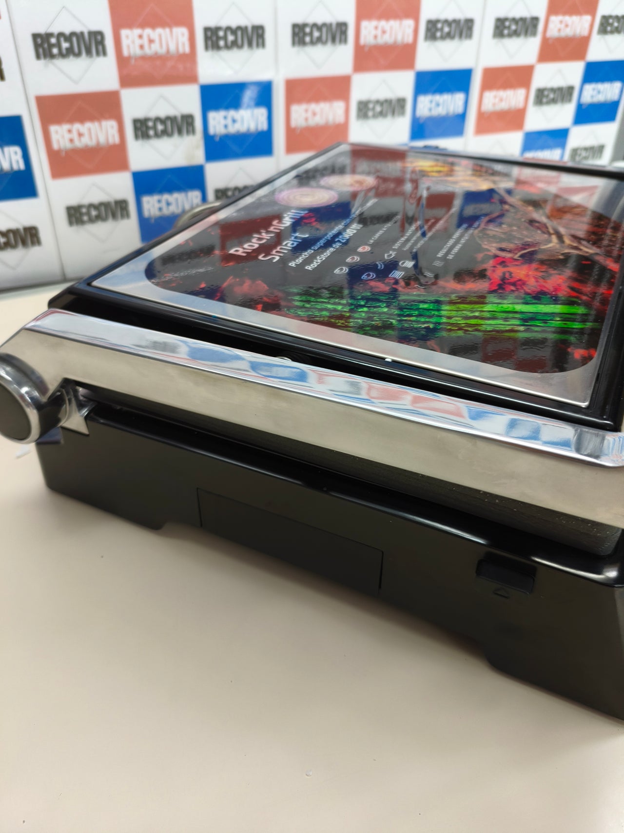 Parrilla eléctrica Cecotec Rock'nGrill Smart 2000W