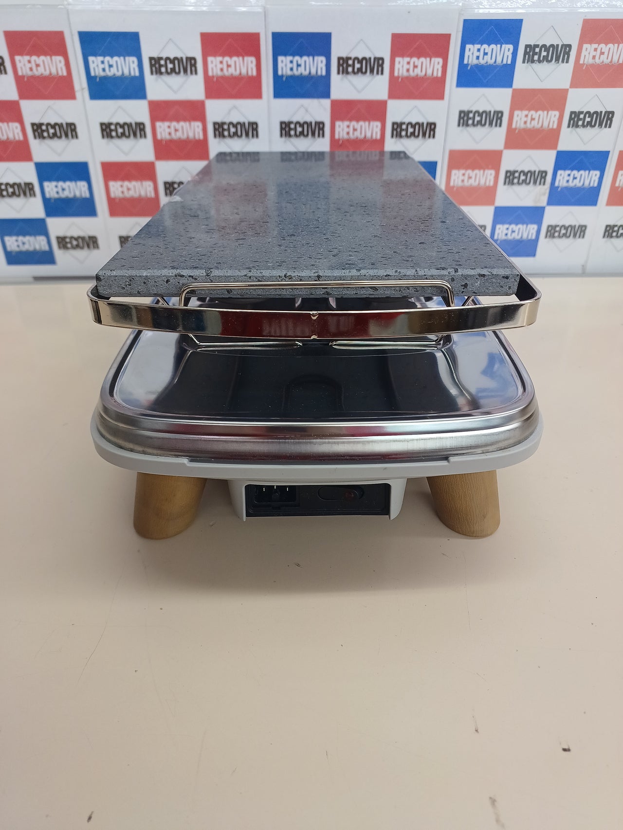Raclette Tefal Pierrade Gourmet PR620D12 2 en 1