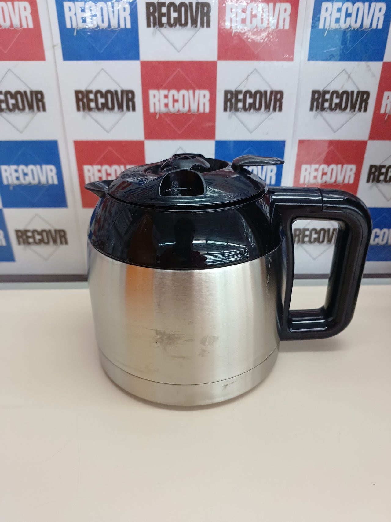 Cafetera isotérmica inox 1,2L 800W Senya