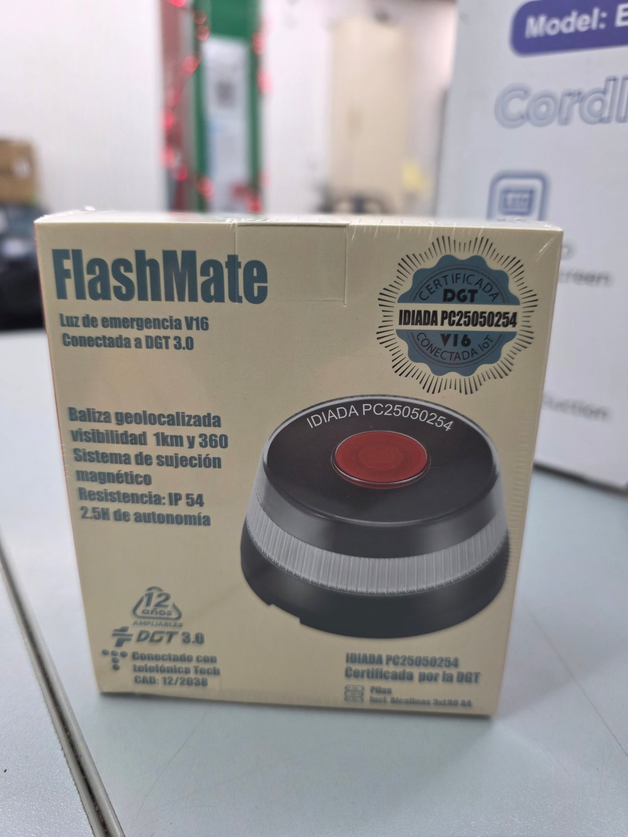 Baliza V16 Homologada Flash Mate