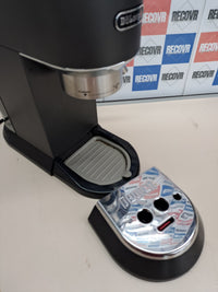 Cafetera espresso De'Longhi Dedica negra para café molido y monodosis
