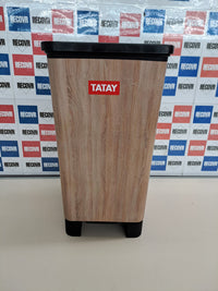 Cubo basura 25L pedal compacto plástico BPA Tatay