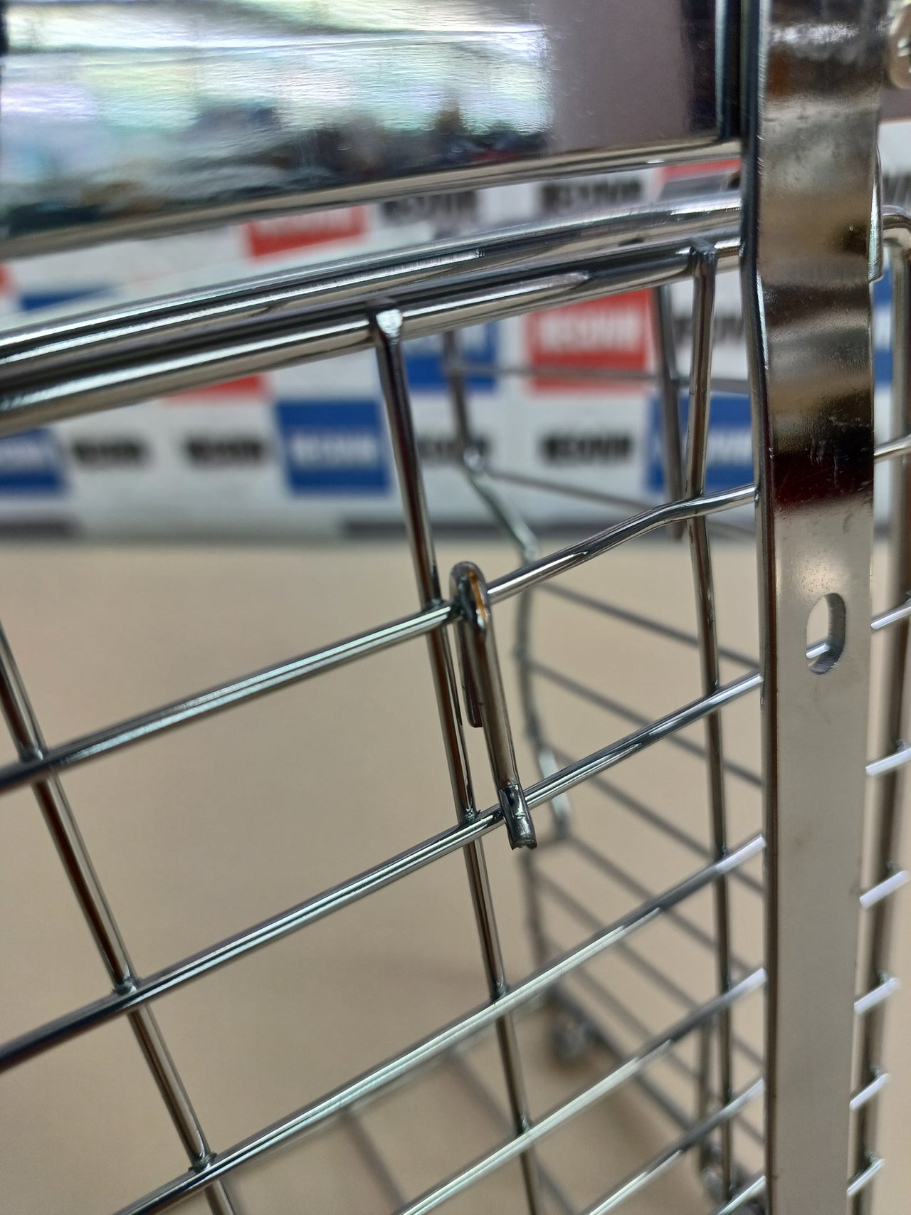 Cesta Deslizante para Gabinete Extraíble – Simple Houseware, Organizador Metálico Cromado