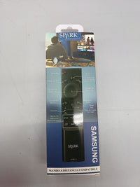 Mando compatible con TVs Samsungs, LCD/LED, no requiere configuración, códigos Samsungs preinstalados, Bluetooth, función de voz S-9RC/11