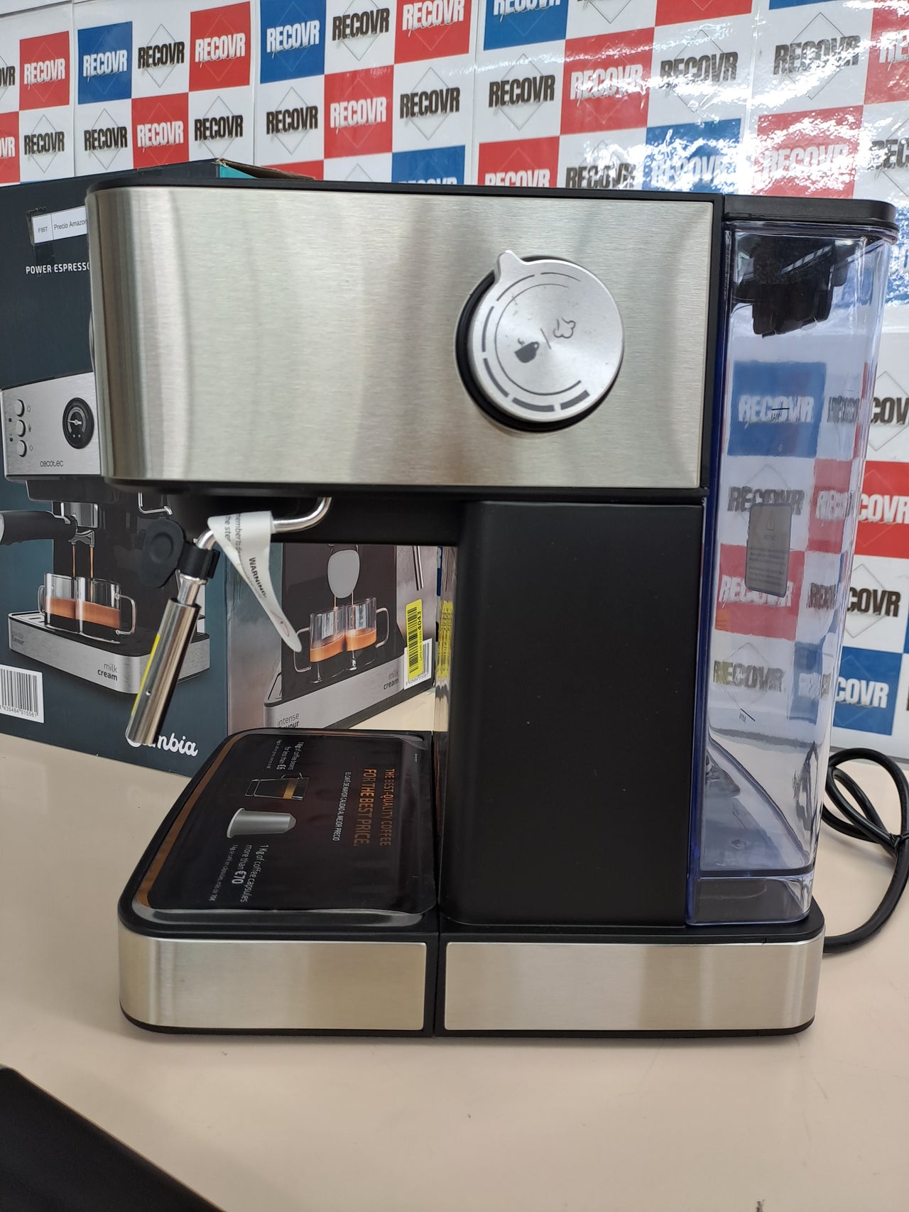 Cafetera espresso Cecotec Power Espresso 20