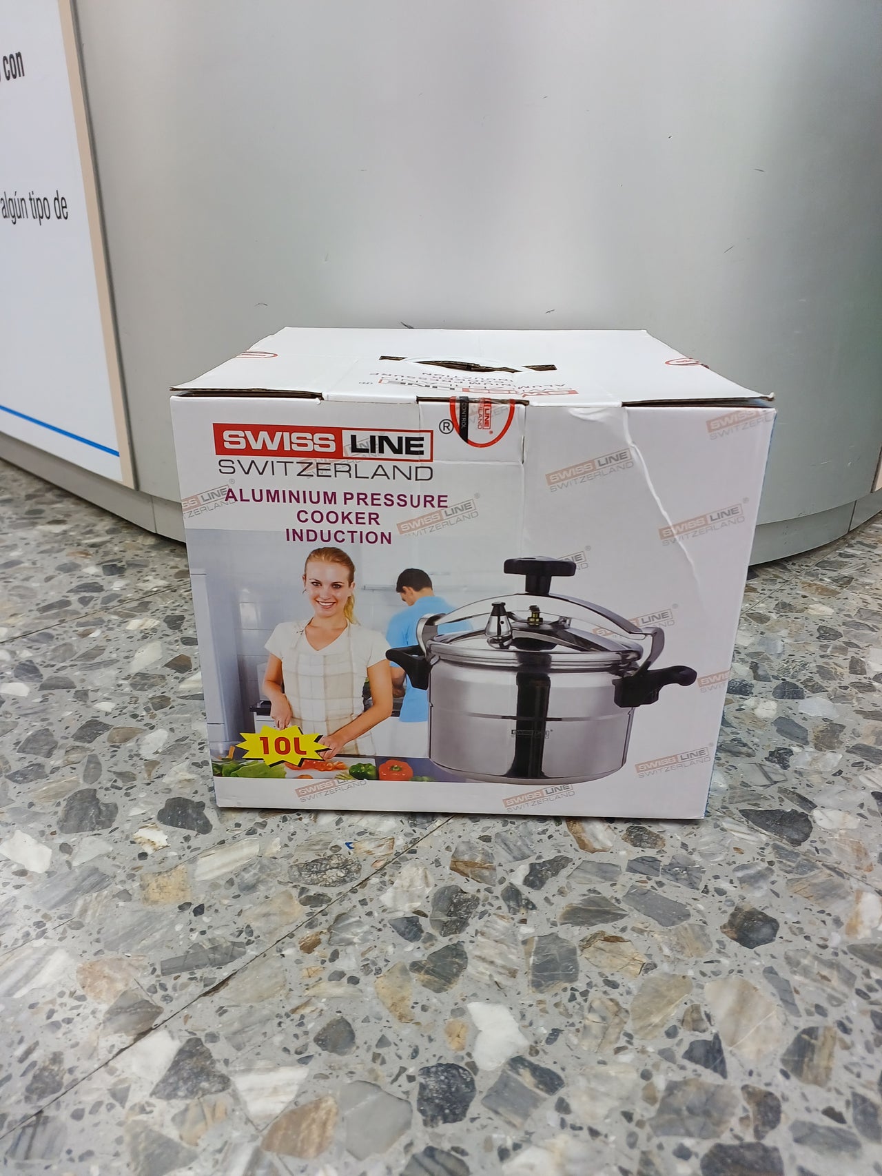 Olla a Presión para inducción, 10L, Aluminio, SwissLine
