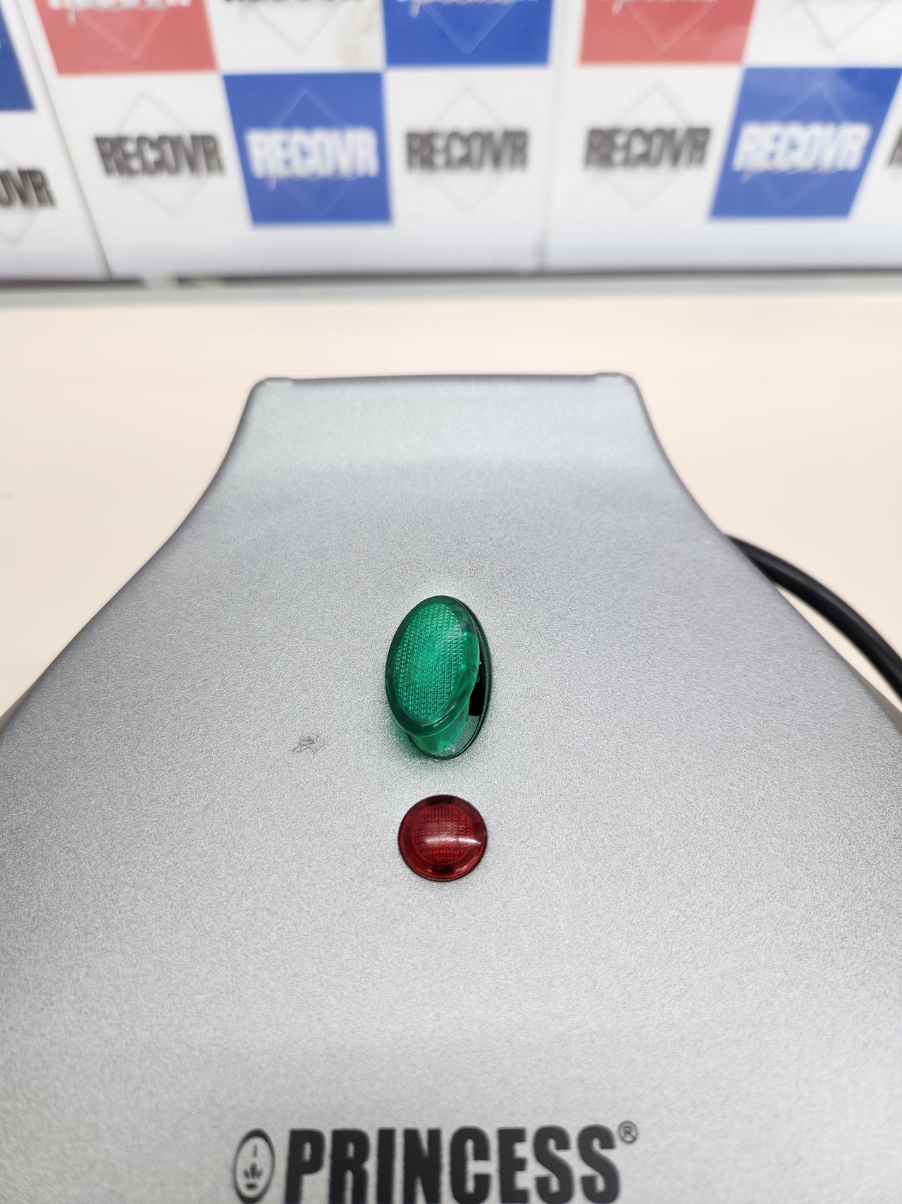 Gofrera bubble 20 cm, Superficie de horneado, Función giratoria, color negro Princess 01.132465.01.001
