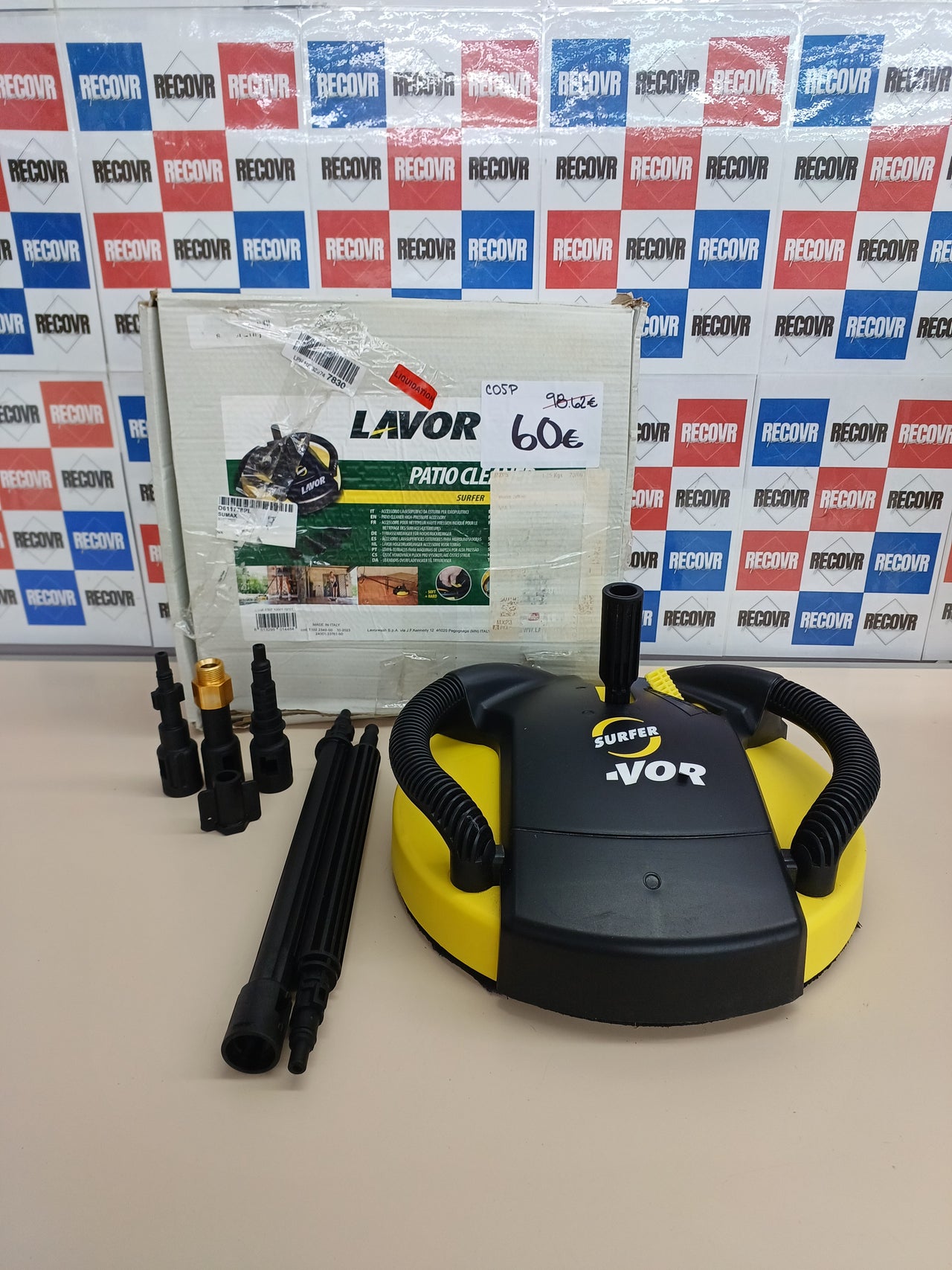 Limpiasuelos para Hidrolimpiadora Lavor Surfer