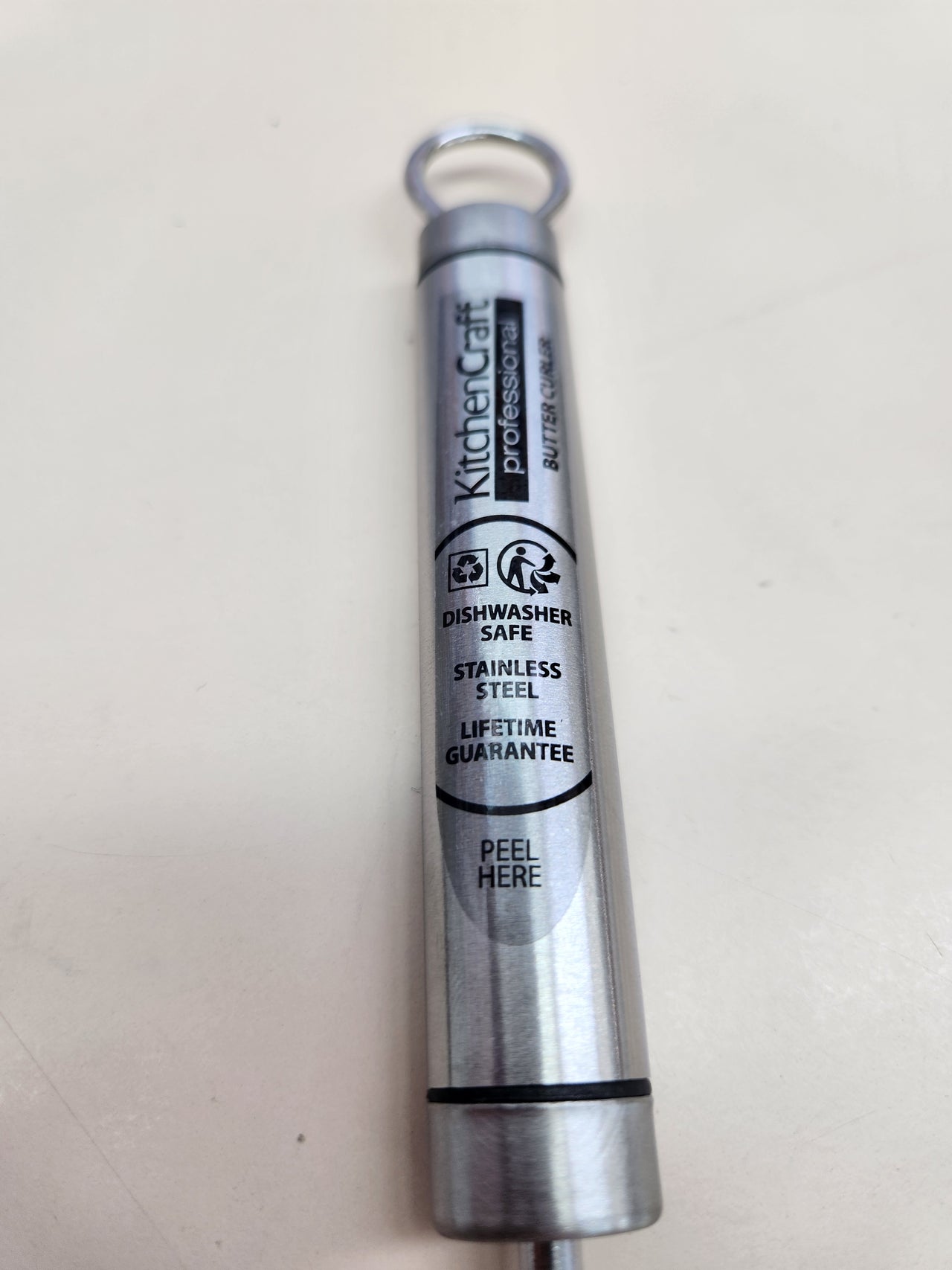 Rizador de mantequilla profesional de acero inoxidable KitchenCraft, 18 cm (7")