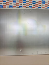Pizarra blanca magnética OFITURIA 200x100 cm con marco de aluminio lacado