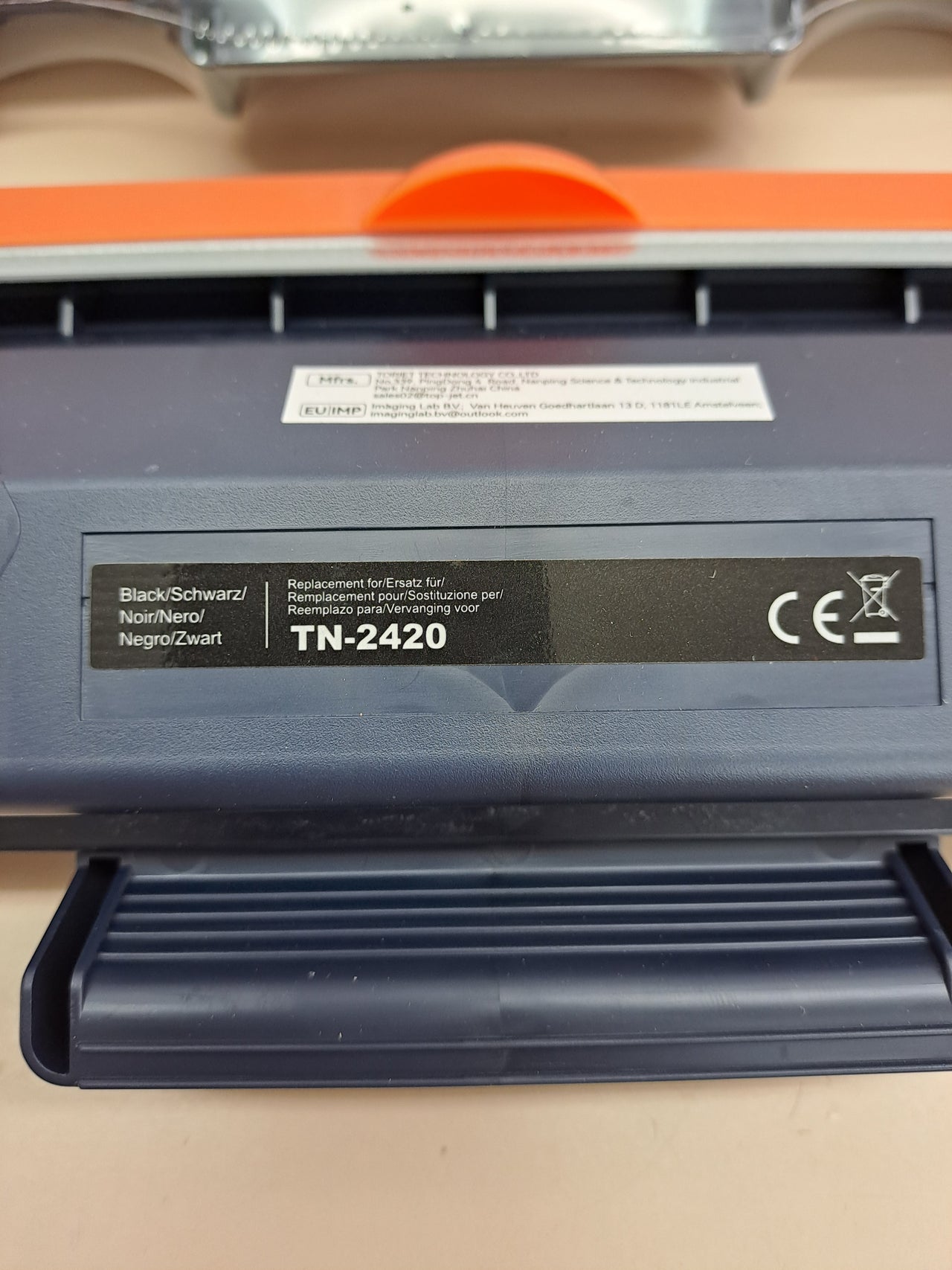 Toner Tinta Negra TN2420 TN-2420 Compatible con Brother