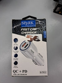 Cargador USB Coche S-77CC- SPARK