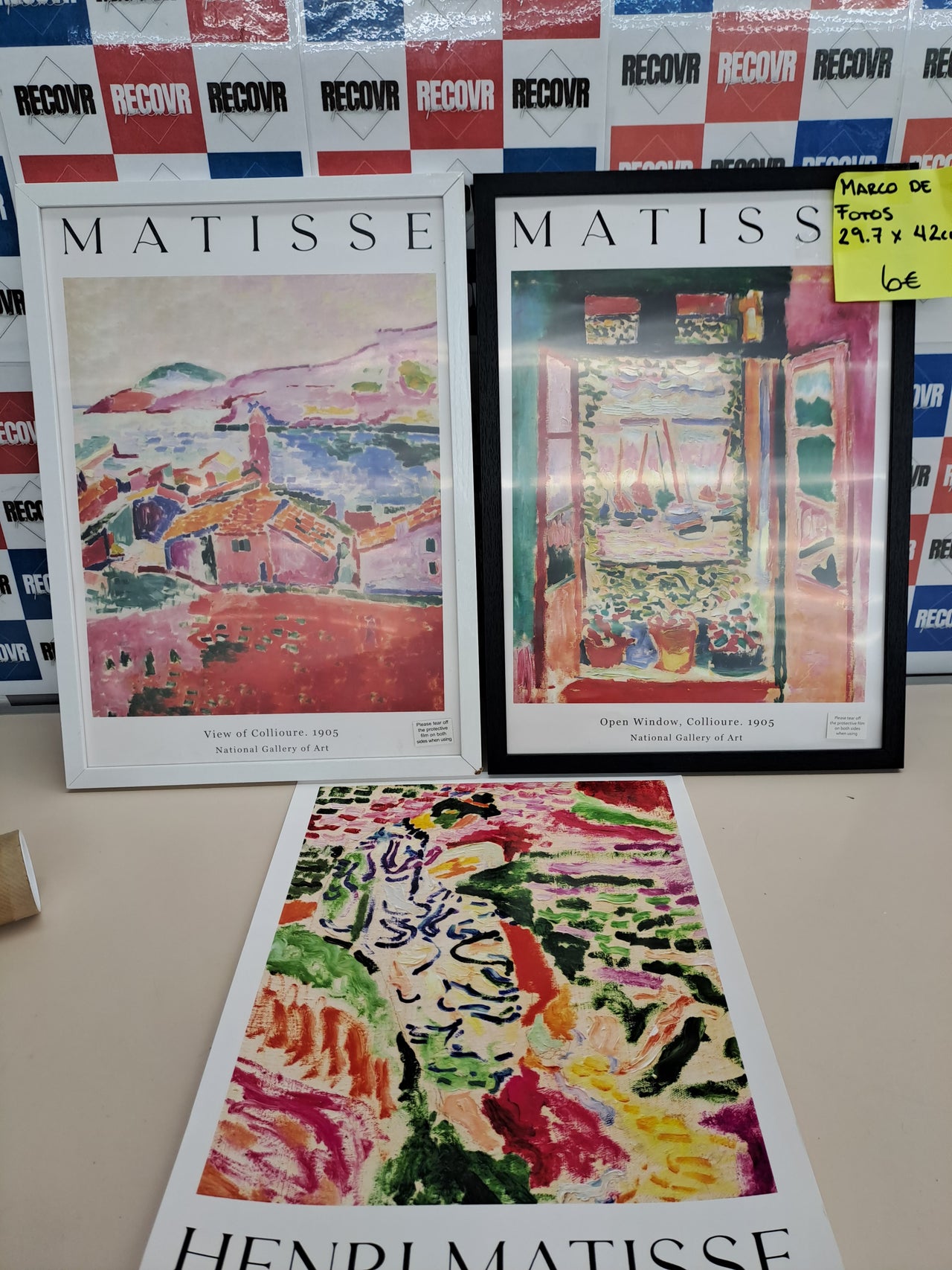 Set 3 láminas arte estilo Matisse A3 – Henri Matisse