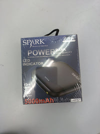 Power Bank 5000mAh, puerto Tipo-C y USB, Indicador LED